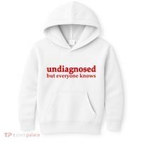 Undiagnosed But Everyone Knows Kids Hoodie thumb 0