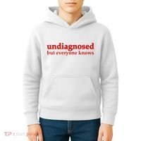 Undiagnosed But Everyone Knows Kids Hoodie thumb 4