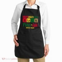 Unapologetically Black Free Ish Since 1865 Juneteenth Apron thumb 2