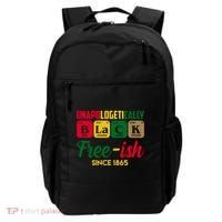 Unapologetically Black Free Ish Since 1865 Juneteenth Backpack thumb 0
