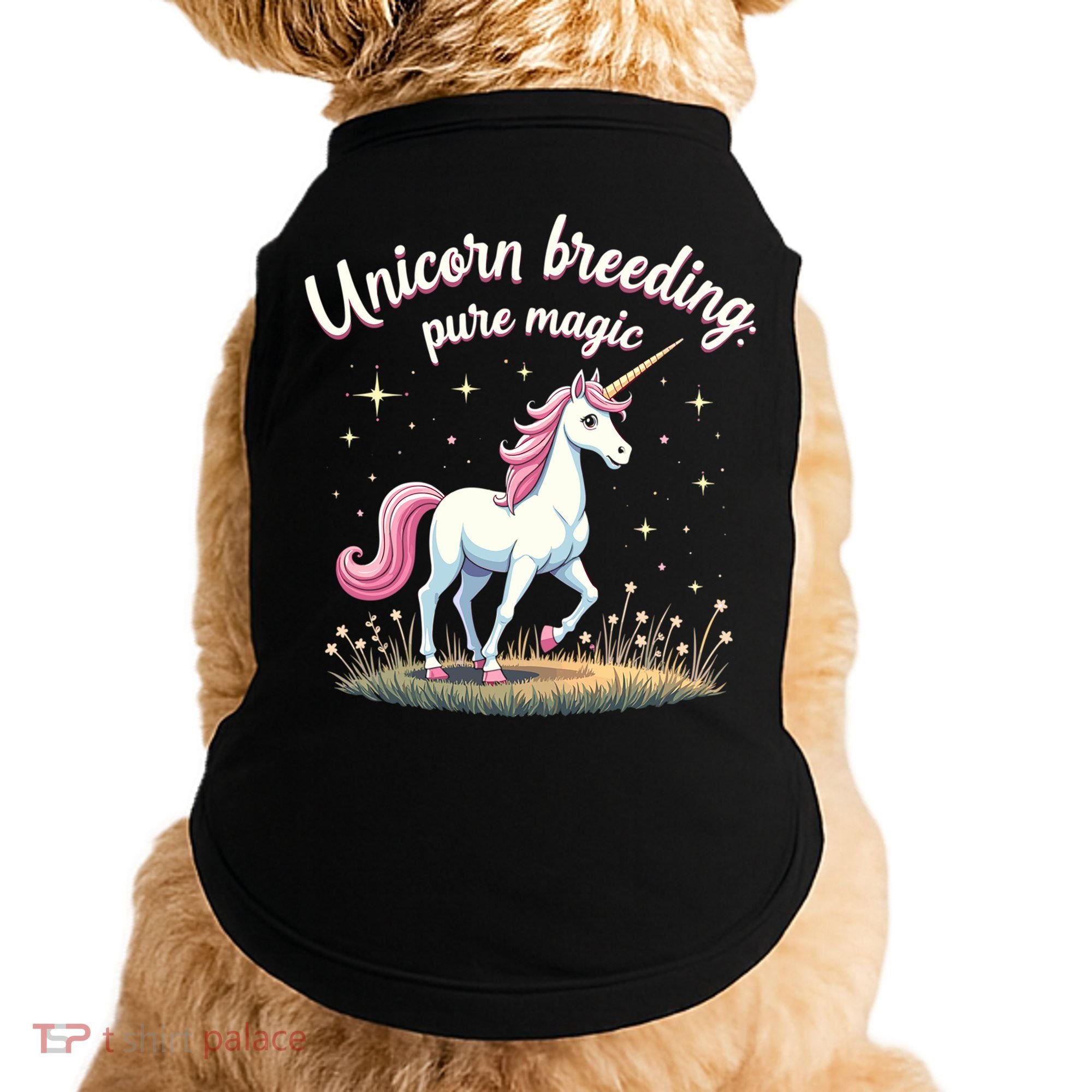 Unicorn Breeder Funny Magical Creature And Fantasy Cute Gift Doggie Tank