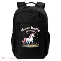 Unicorn Breeder Funny Magical Creature And Fantasy Cute Gift Backpack thumb 0