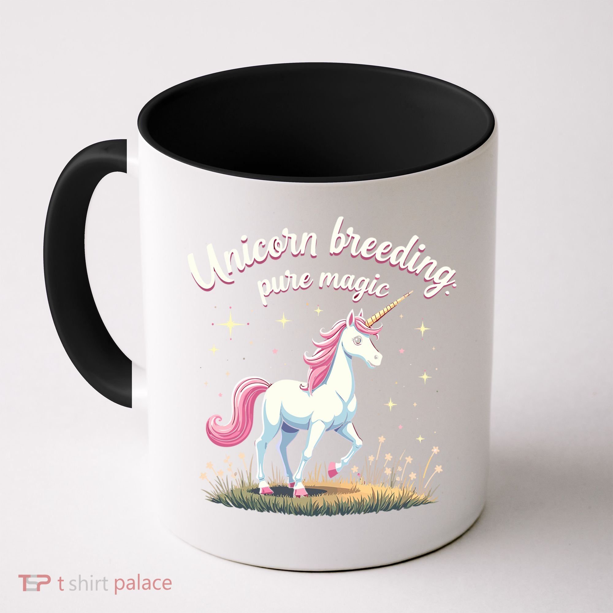 Unicorn Breeder Funny Magical Creature And Fantasy Cute Gift Coffee Mug