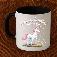 Unicorn Breeder Funny Magical Creature And Fantasy Cute Gift Coffee Mug thumb 2