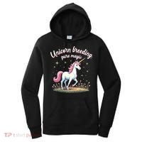 Unicorn Breeder Funny Magical Creature And Fantasy Cute Gift Women's Hoodie thumb 0