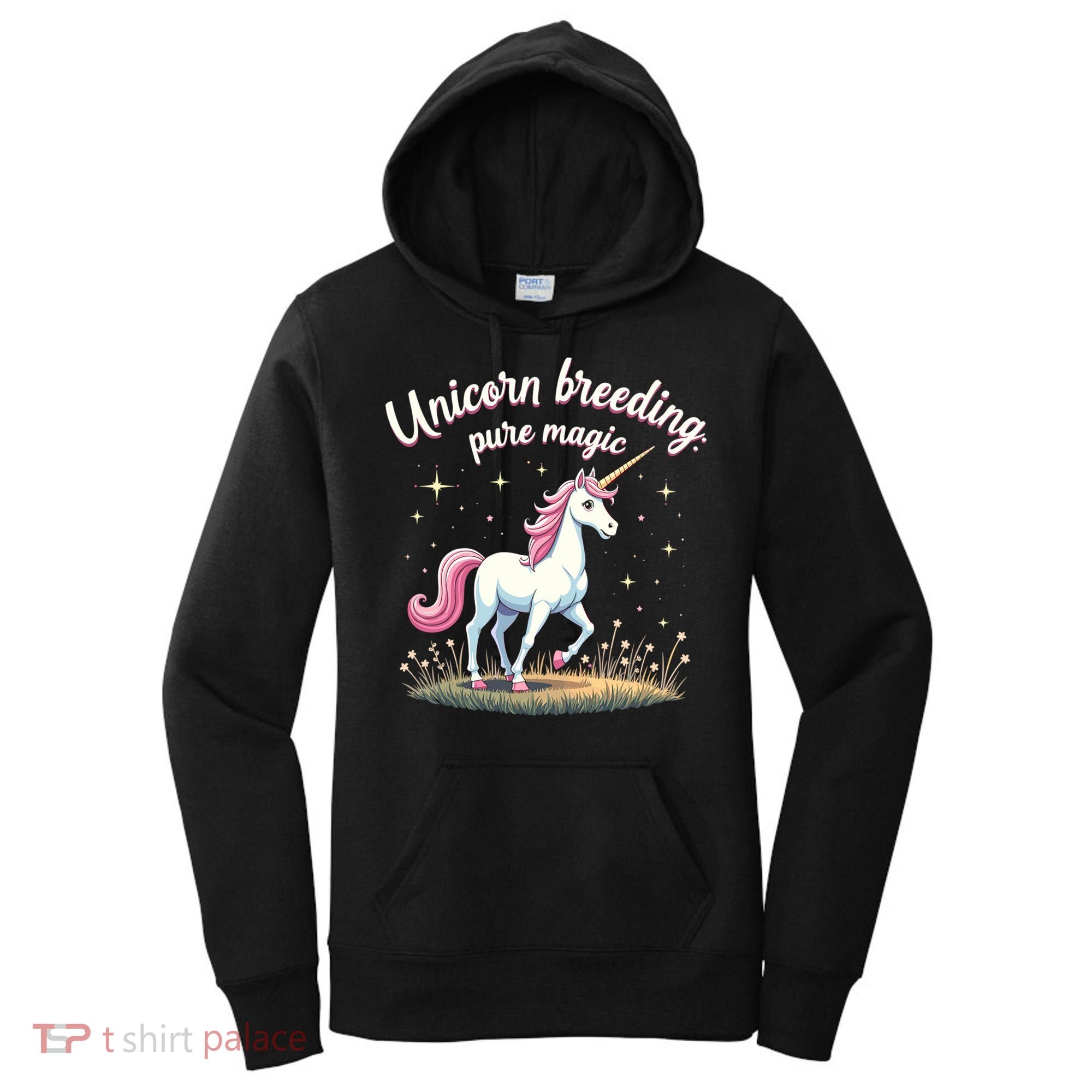 Unicorn Breeder Funny Magical Creature And Fantasy Cute Gift Women's Hoodie