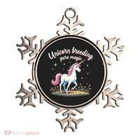 Unicorn Breeder Funny Magical Creature And Fantasy Cute Gift Ornament thumb 0