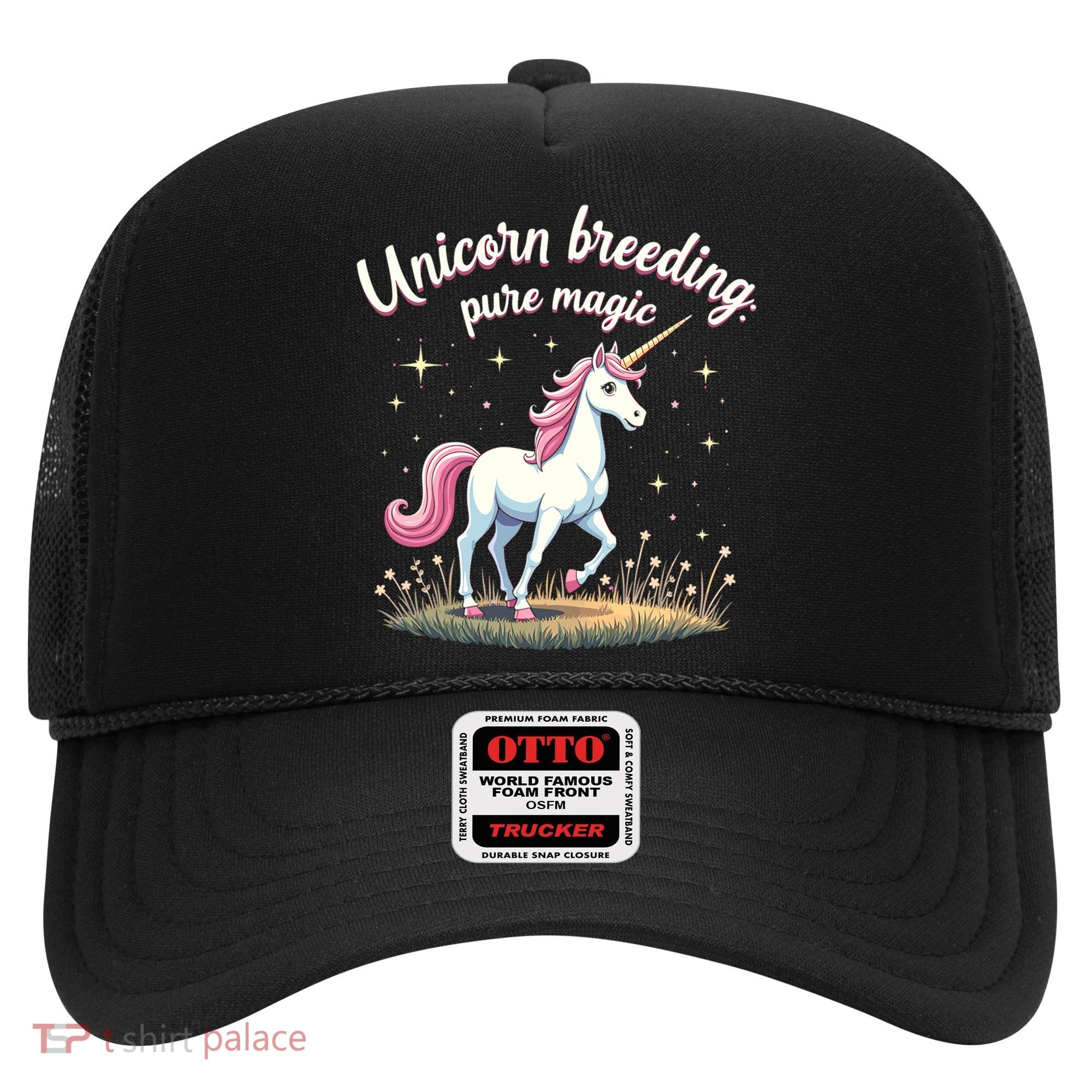 Unicorn Breeder Funny Magical Creature And Fantasy Cute Gift Hat