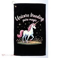 Unicorn Breeder Funny Magical Creature And Fantasy Cute Gift Golf Towel thumb 0