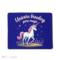 Unicorn Breeder Funny Magical Creature And Fantasy Cute Gift Mousepad thumb 0