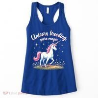 Unicorn Breeder Funny Magical Creature And Fantasy Cute Gift Women's Tank Top thumb 0