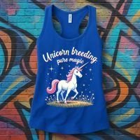 Unicorn Breeder Funny Magical Creature And Fantasy Cute Gift Women's Tank Top thumb 3