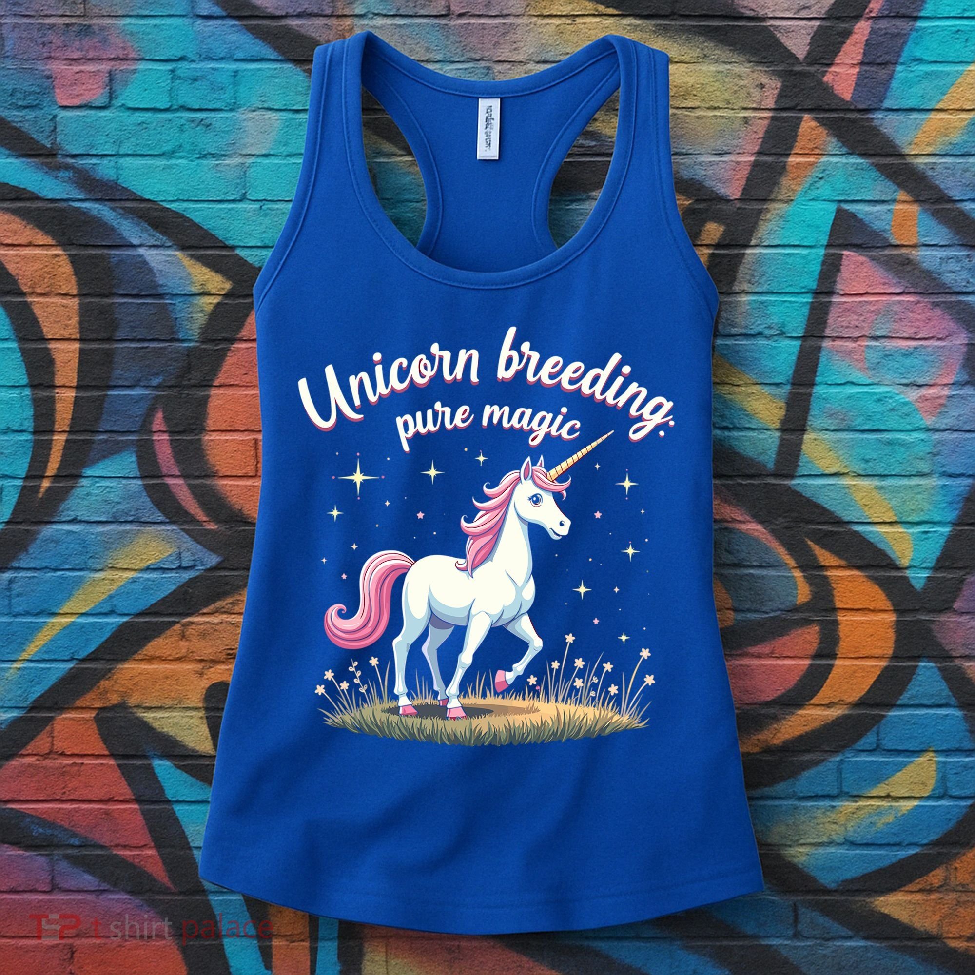 Unicorn Breeder Funny Magical Creature And Fantasy Cute Gift Women's Tank Top