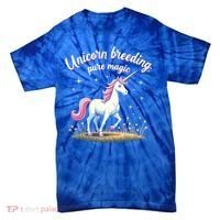 Unicorn Breeder Funny Magical Creature And Fantasy Cute Gift Tie-Dye T-Shirt thumb 0