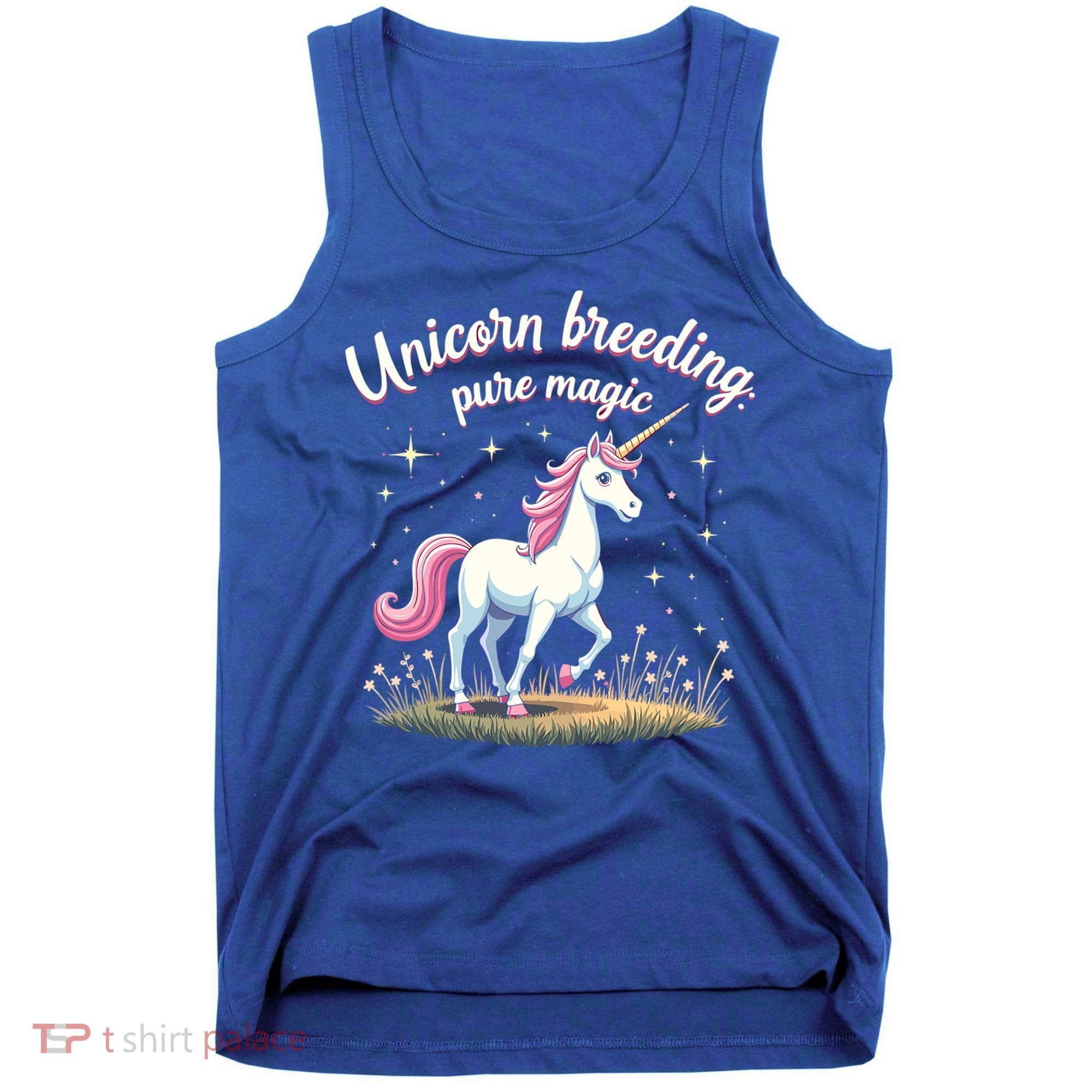 Unicorn Breeder Funny Magical Creature And Fantasy Cute Gift Tank Top