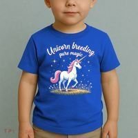 Unicorn Breeder Funny Magical Creature And Fantasy Cute Gift Toddler T-Shirt thumb 2