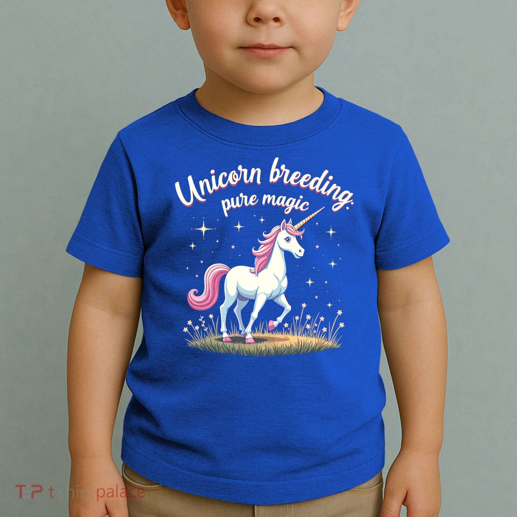 Unicorn Breeder Funny Magical Creature And Fantasy Cute Gift Toddler T-Shirt