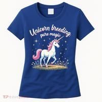 Unicorn Breeder Funny Magical Creature And Fantasy Cute Gift Women's T-Shirt thumb 0