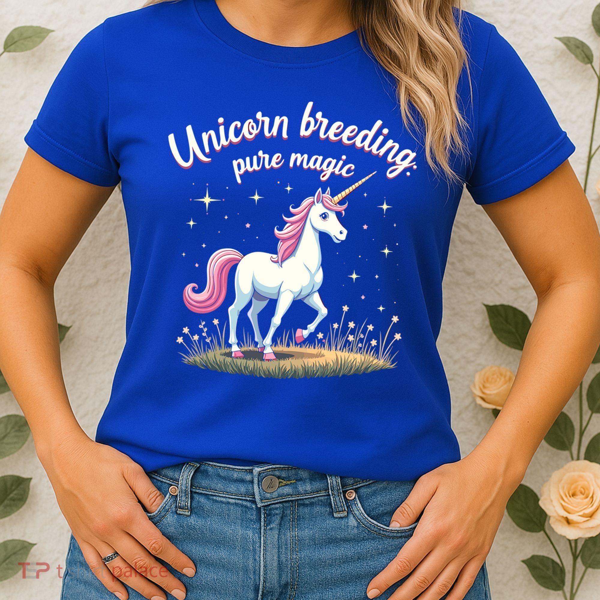 Unicorn Breeder Funny Magical Creature And Fantasy Cute Gift Women's T-Shirt