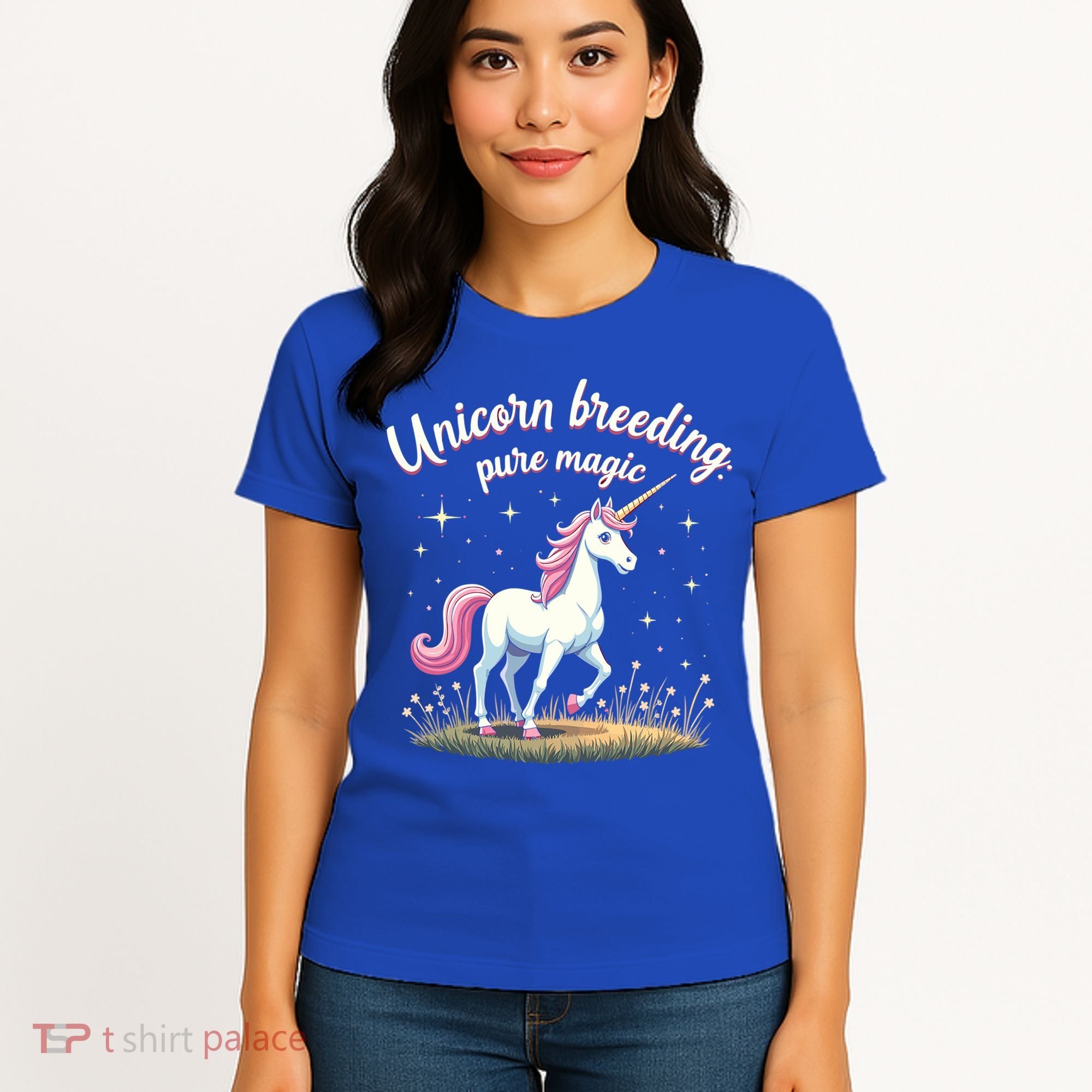 Unicorn Breeder Funny Magical Creature And Fantasy Cute Gift Women's T-Shirt