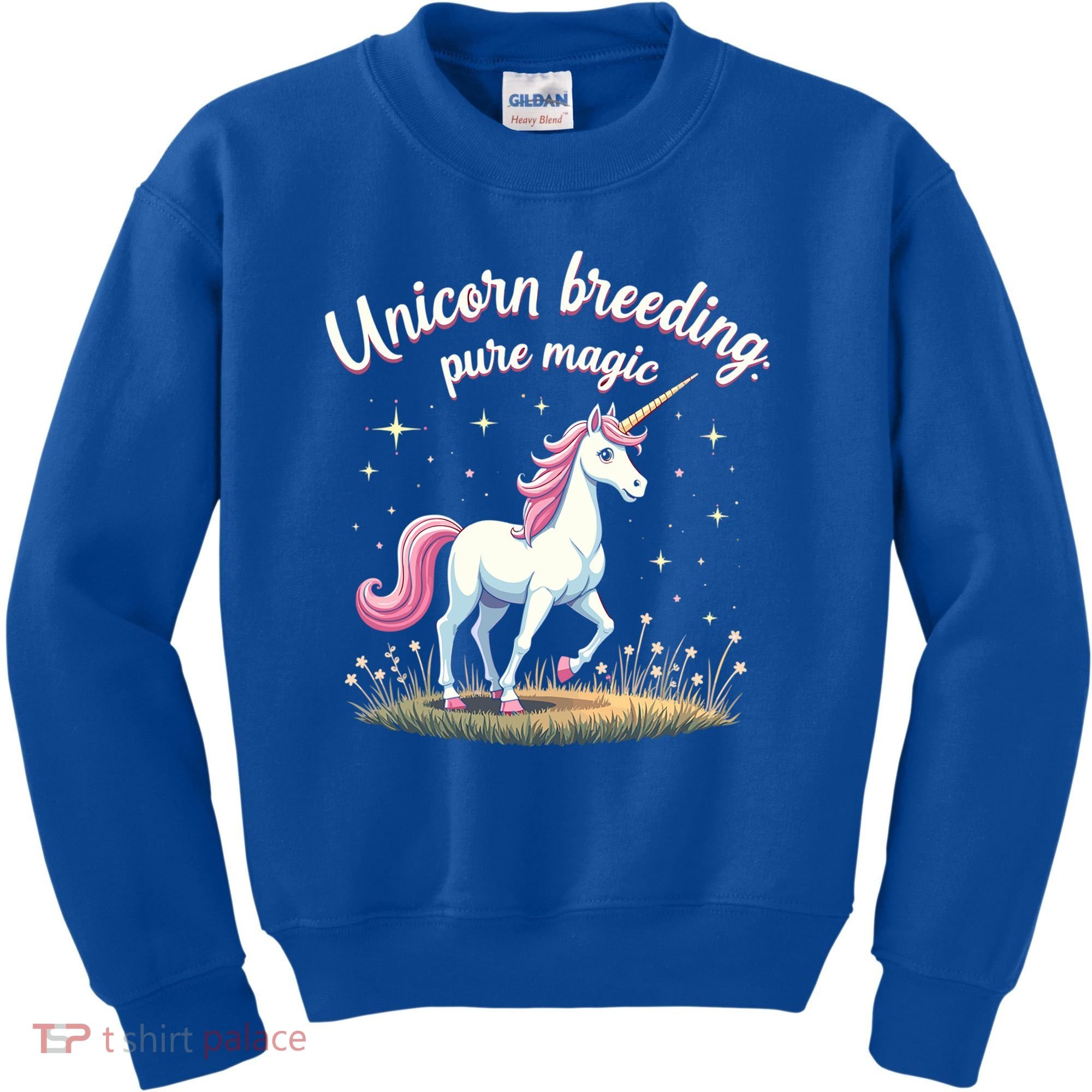 Unicorn Breeder Funny Magical Creature And Fantasy Cute Gift Kids Sweatshirt