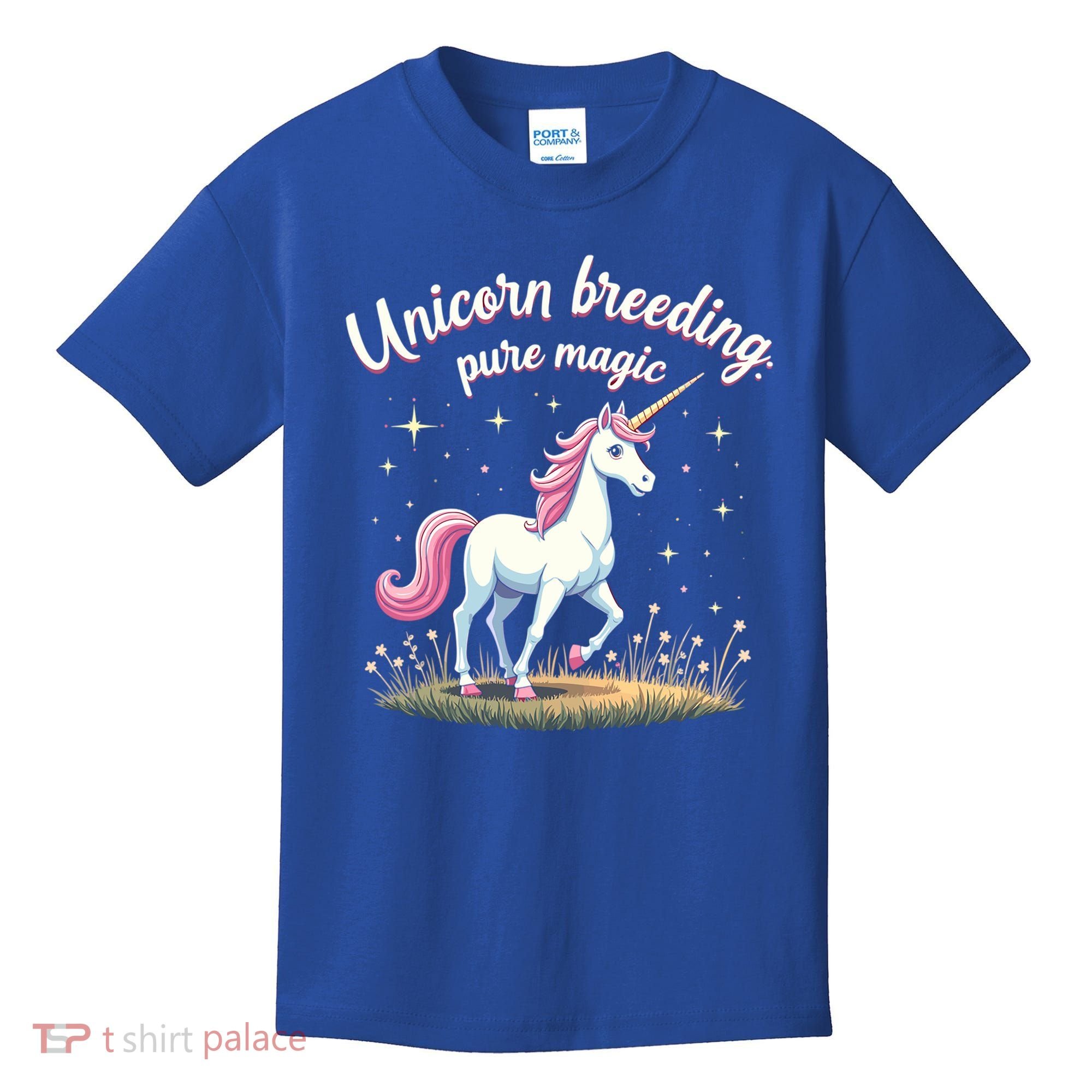 Unicorn Breeder Funny Magical Creature And Fantasy Cute Gift Kids T-Shirt