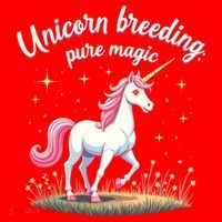 Unicorn Breeder Funny Magical Creature And Fantasy Cute Gift Santa Hat thumb 1