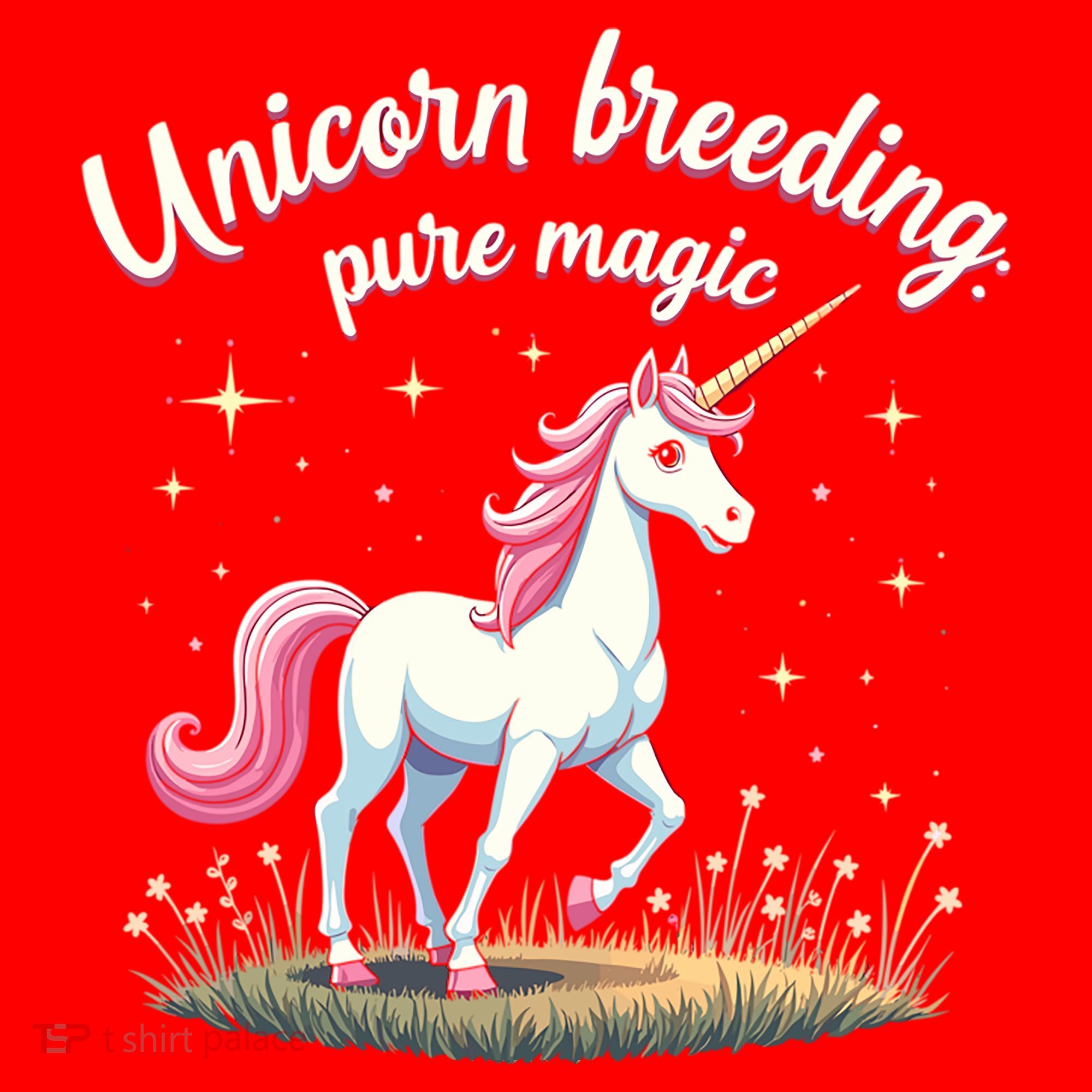 Unicorn Breeder Funny Magical Creature And Fantasy Cute Gift Santa Hat