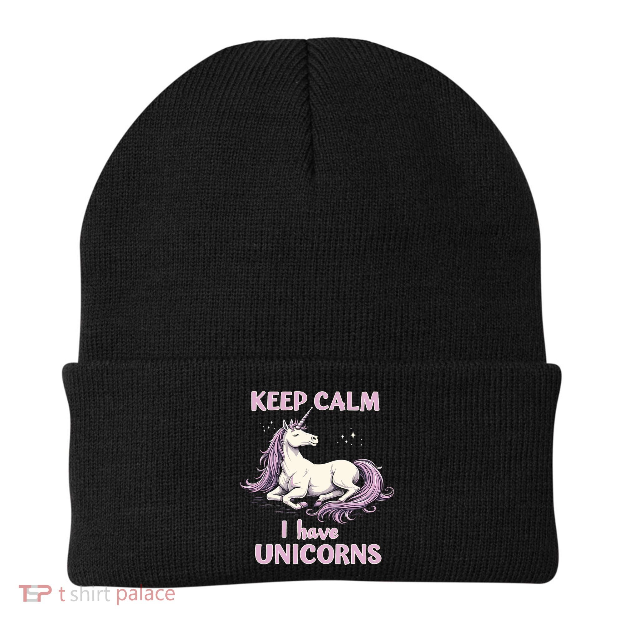 Unicorn Breeder Funny Magical Creature And Fantasy Cool Gift Beanie