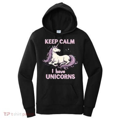 Unicorn Breeder Funny Magical Creature And Fantasy Cool Gift Women's Hoodie