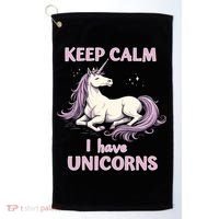 Unicorn Breeder Funny Magical Creature And Fantasy Cool Gift Golf Towel thumb 0