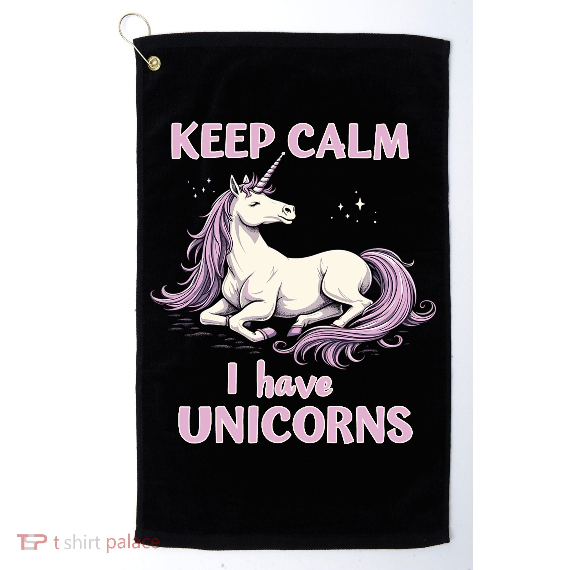 Unicorn Breeder Funny Magical Creature And Fantasy Cool Gift Golf Towel