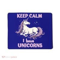 Unicorn Breeder Funny Magical Creature And Fantasy Cool Gift Mousepad thumb 0