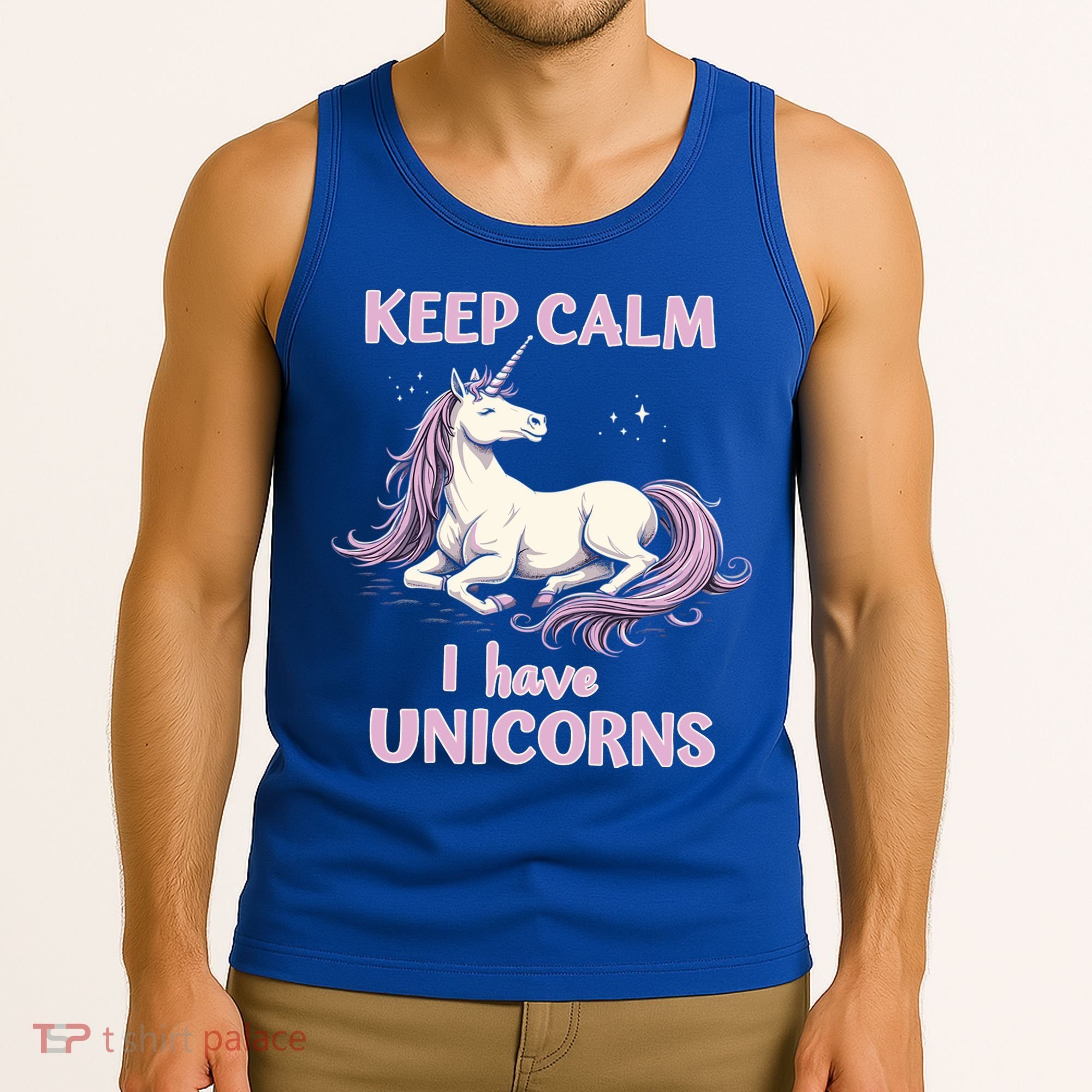 Unicorn Breeder Funny Magical Creature And Fantasy Cool Gift Tank Top