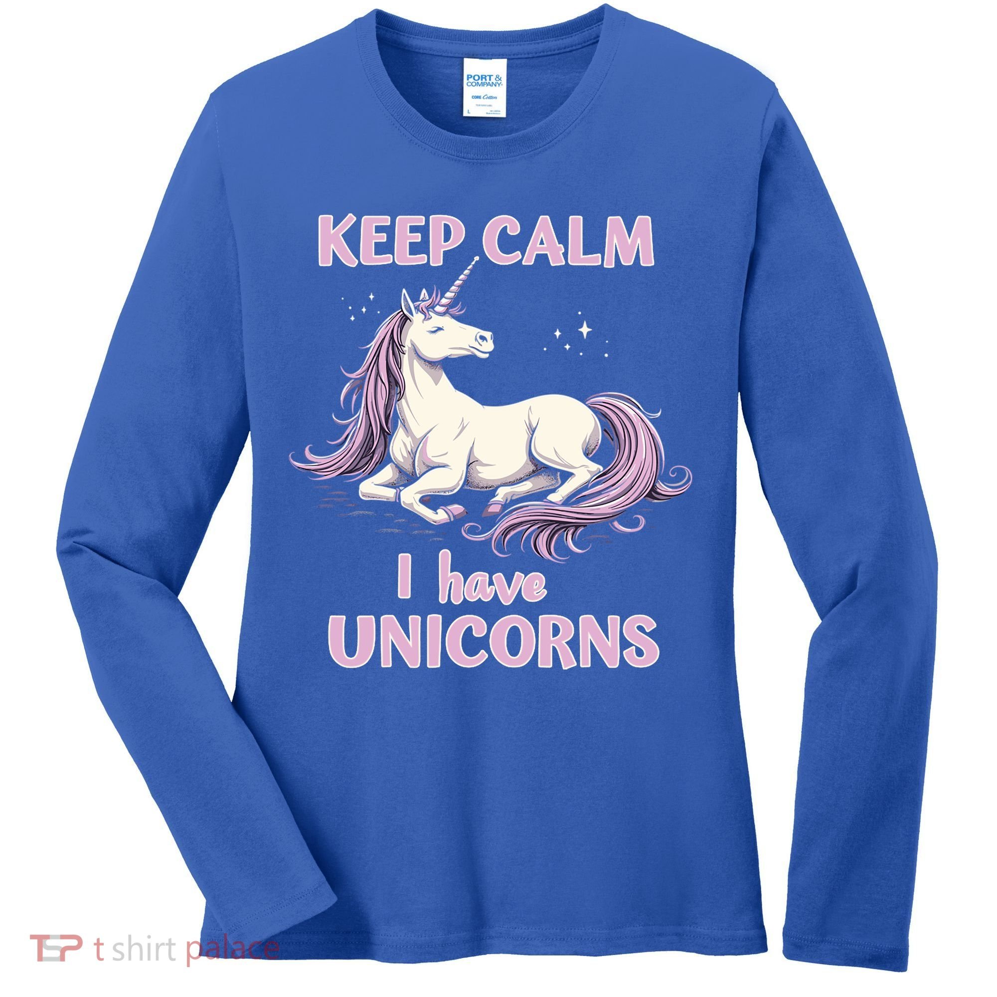 Unicorn Breeder Funny Magical Creature And Fantasy Cool Gift Women's Long Sleeve Shirt