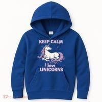 Unicorn Breeder Funny Magical Creature And Fantasy Cool Gift Kids Hoodie thumb 0