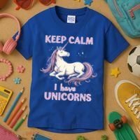 Unicorn Breeder Funny Magical Creature And Fantasy Cool Gift Kids T-Shirt thumb 3