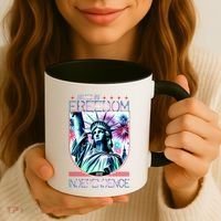 United By Freedom And Independence Coffee Mug thumb 3