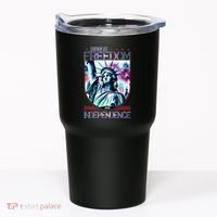 United By Freedom And Independence Tumbler thumb 0