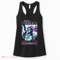 United By Freedom And Independence Women's Tank Top thumb 0