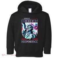 United By Freedom And Independence Toddler Hoodie thumb 0