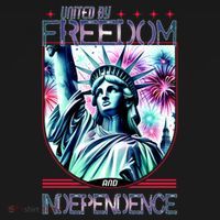 United By Freedom And Independence Toddler Hoodie thumb 2