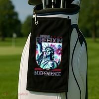 United By Freedom And Independence Golf Towel thumb 2