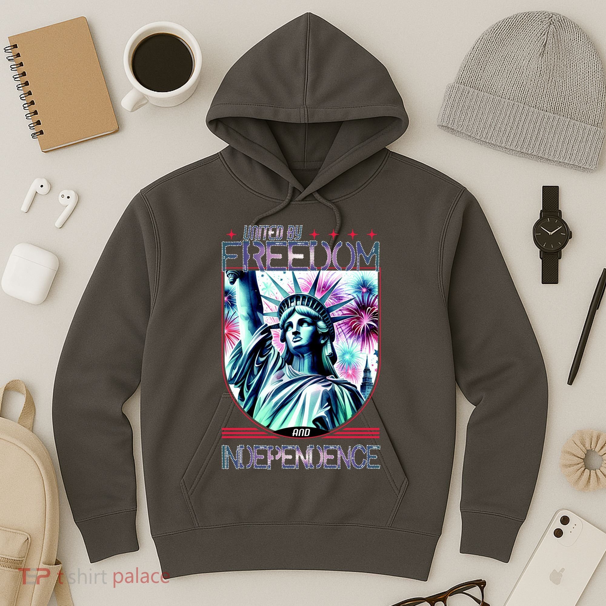 United By Freedom And Independence Hoodie