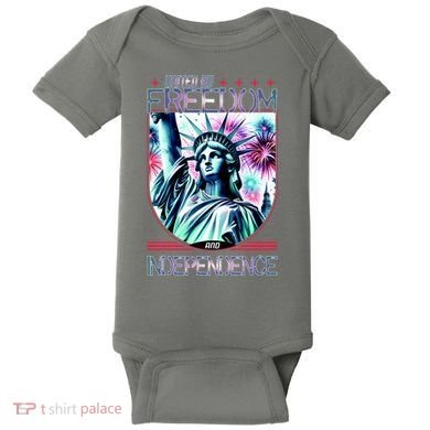 United By Freedom And Independence Baby Bodysuit