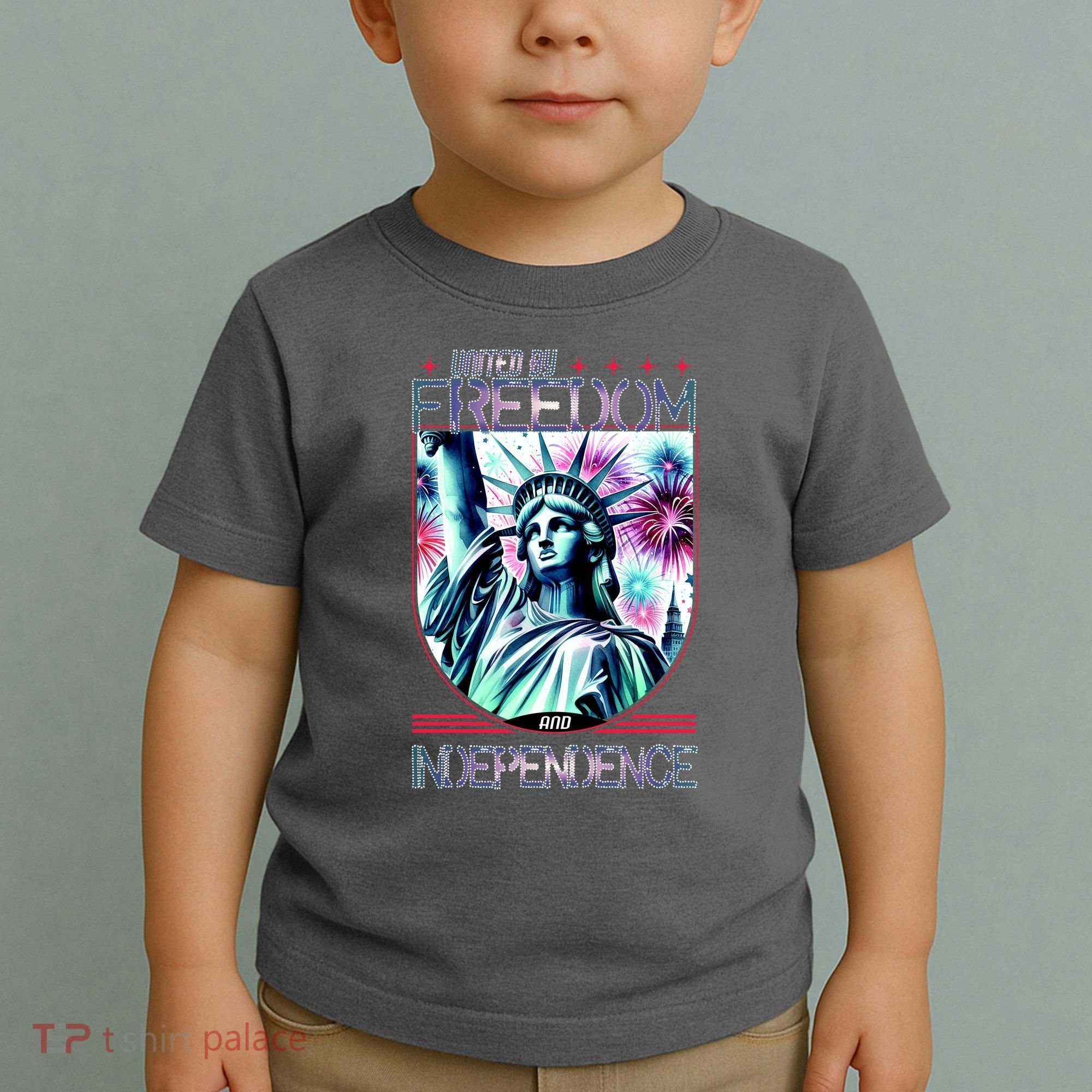 United By Freedom And Independence Toddler T-Shirt