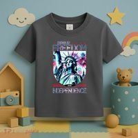 United By Freedom And Independence Toddler T-Shirt thumb 3