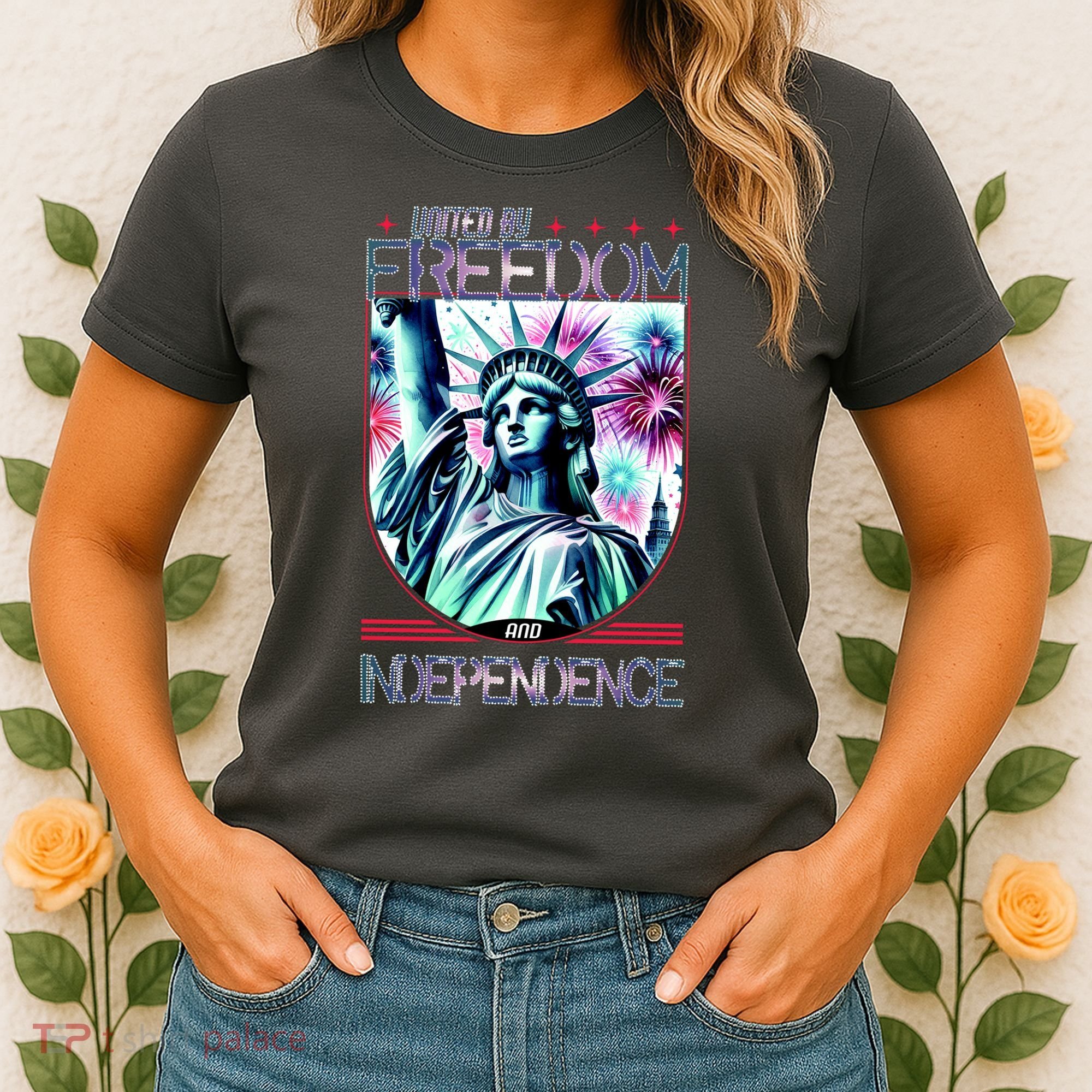 United By Freedom And Independence Women's T-Shirt