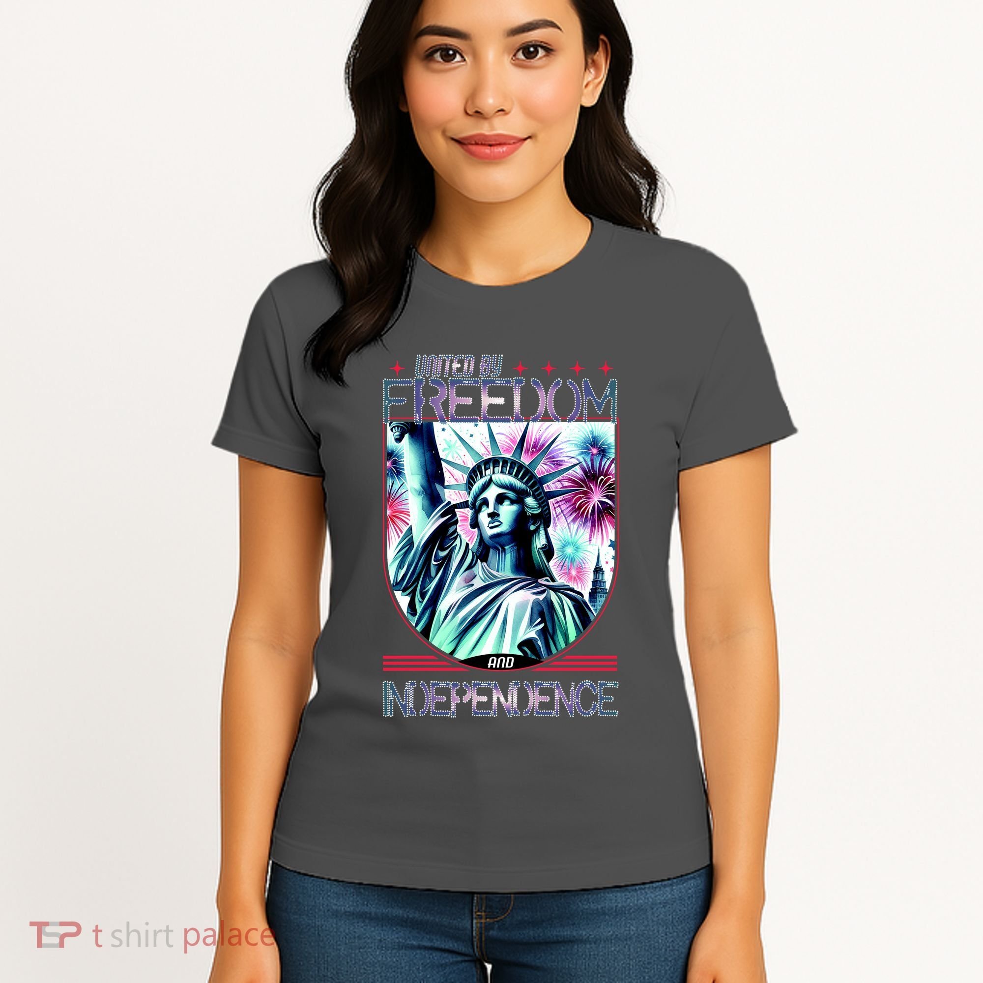 United By Freedom And Independence Women's T-Shirt