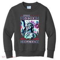 United By Freedom And Independence Kids Sweatshirt thumb 0